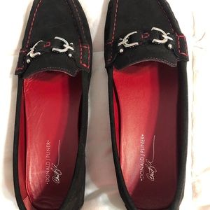 Donald J Pliner Suede Moccasins. Size 9 1/2 Narrow